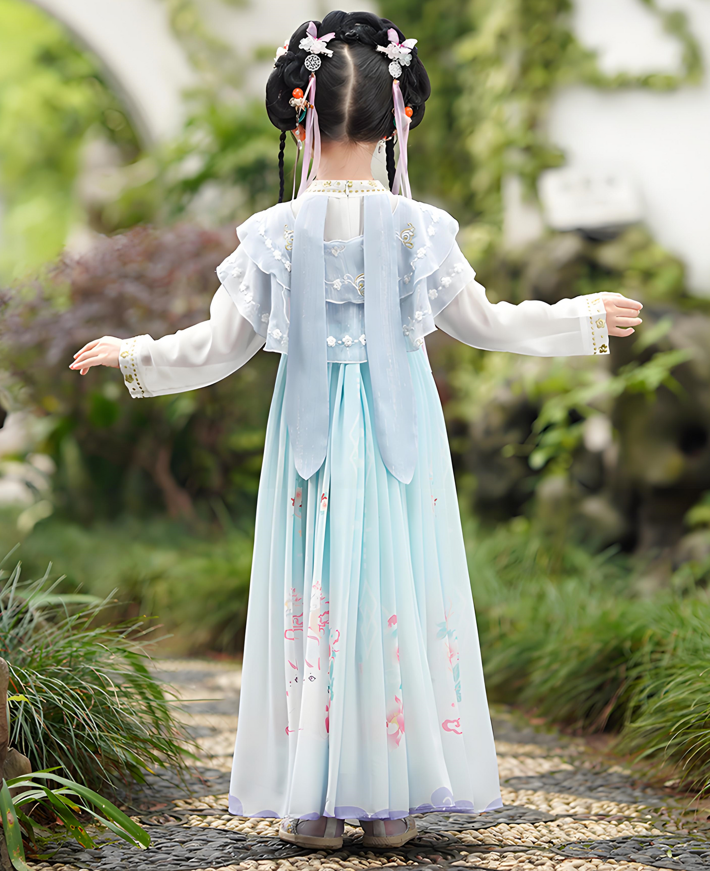 Children's Blue Hanfu