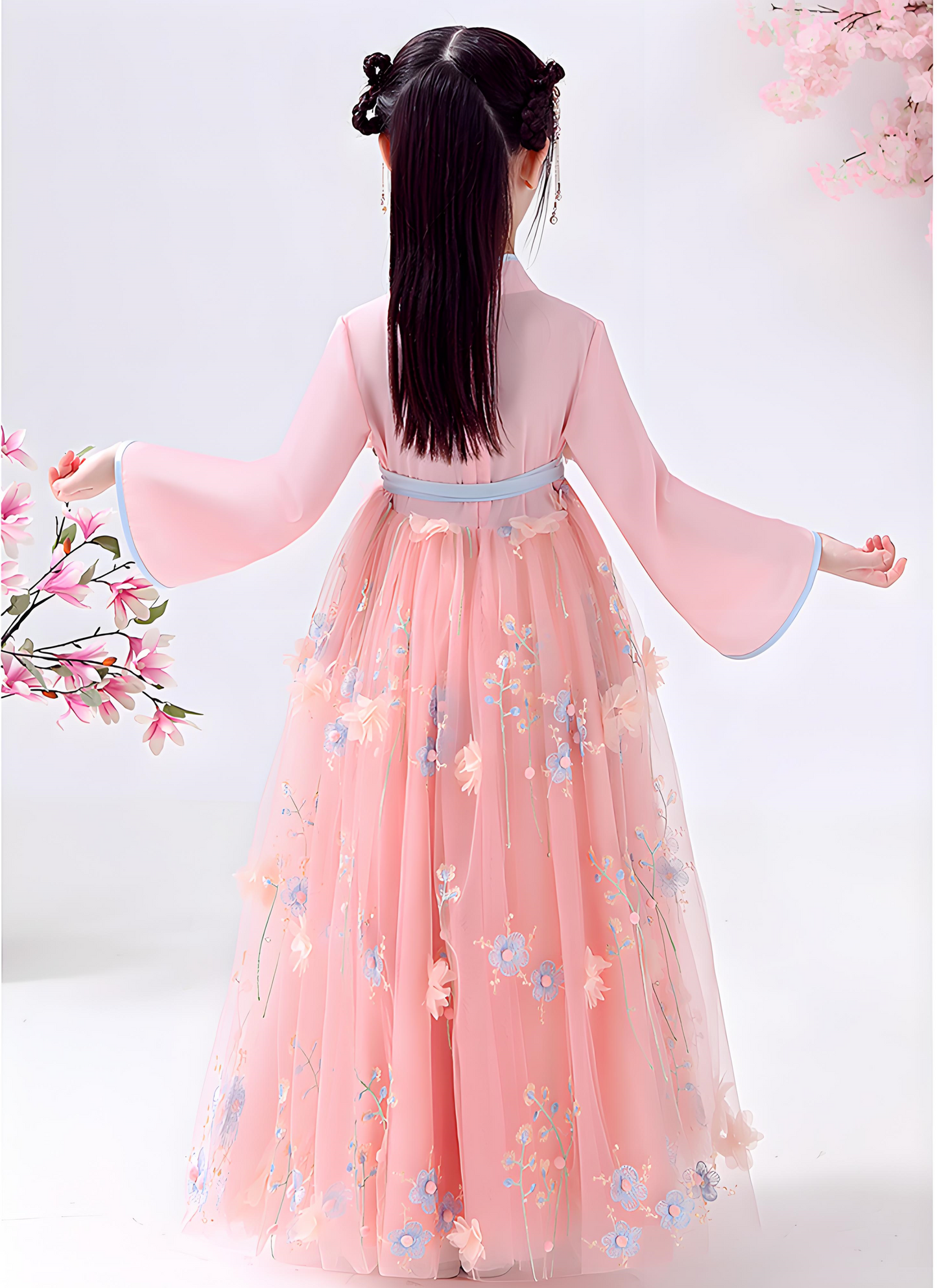 Children's Pink Hanfu