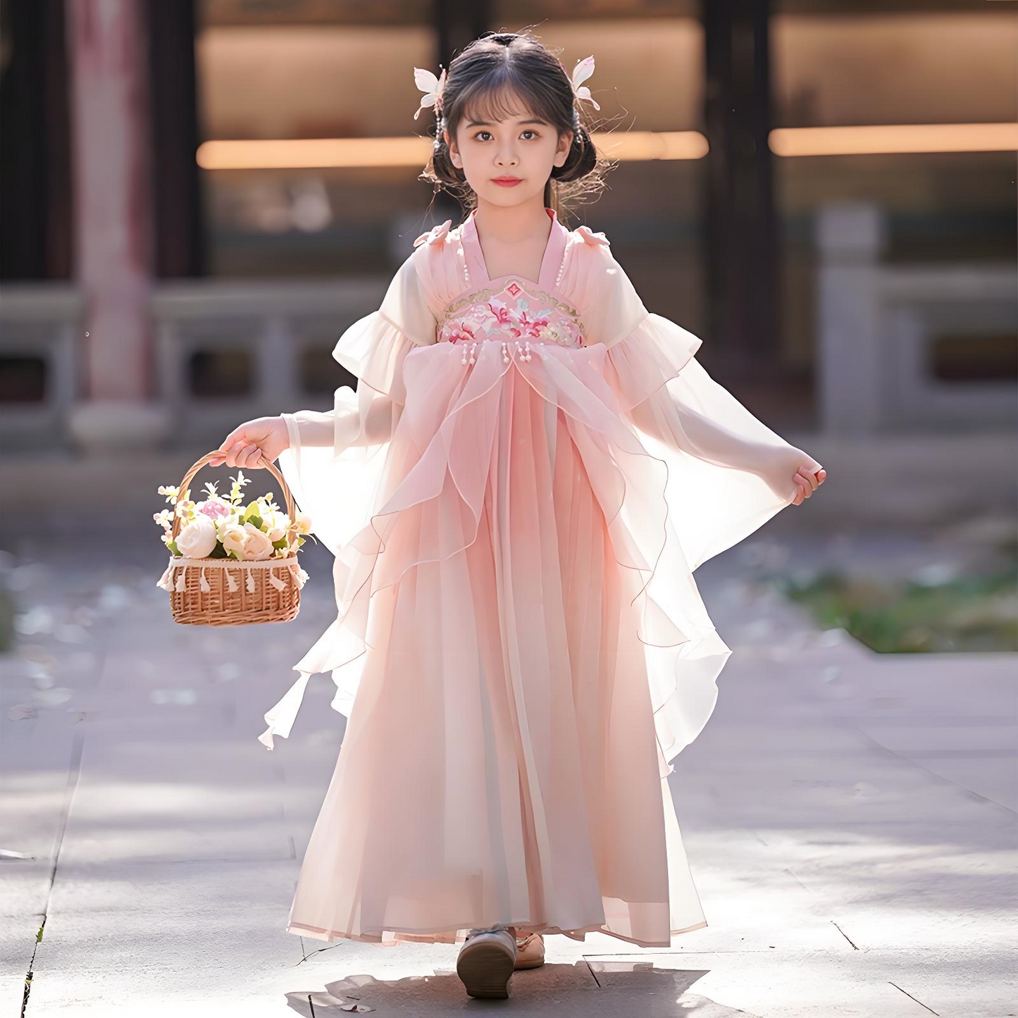 Children's Red Hanfu