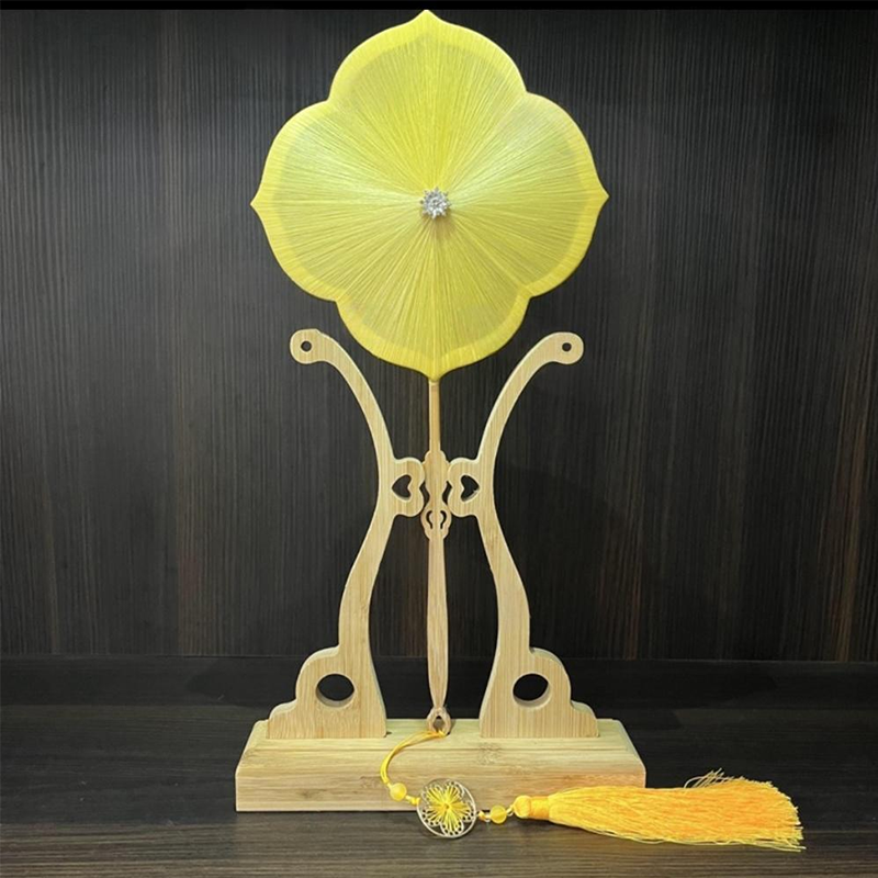 Handcrafted Mulberry Silk Fan (Free Shipping)