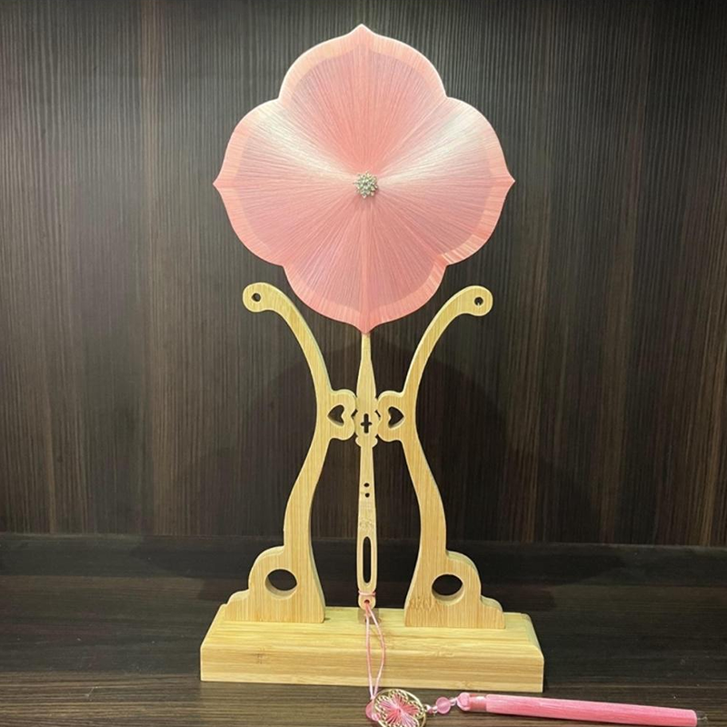 Handcrafted Mulberry Silk Fan (Free Shipping)