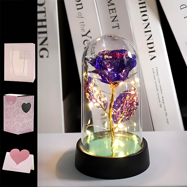 Mother's Day Rose Gift Galaxy Rose Eternal Crystal Flower