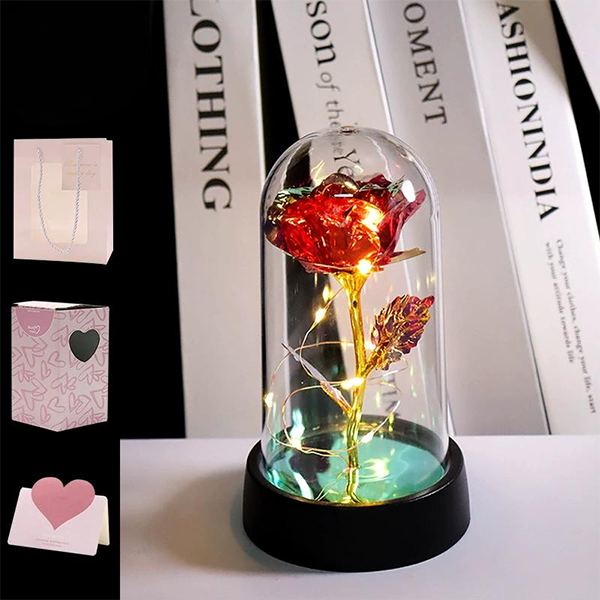 Mother's Day Rose Gift Galaxy Rose Eternal Crystal Flower