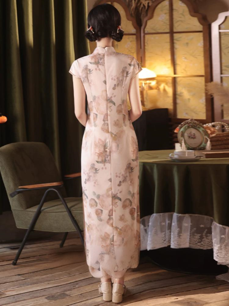 New Chinese Style Slim Fit Summer Qipao