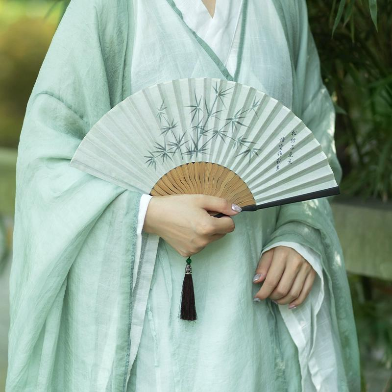 Spring Limited Edition Bamboo Fan