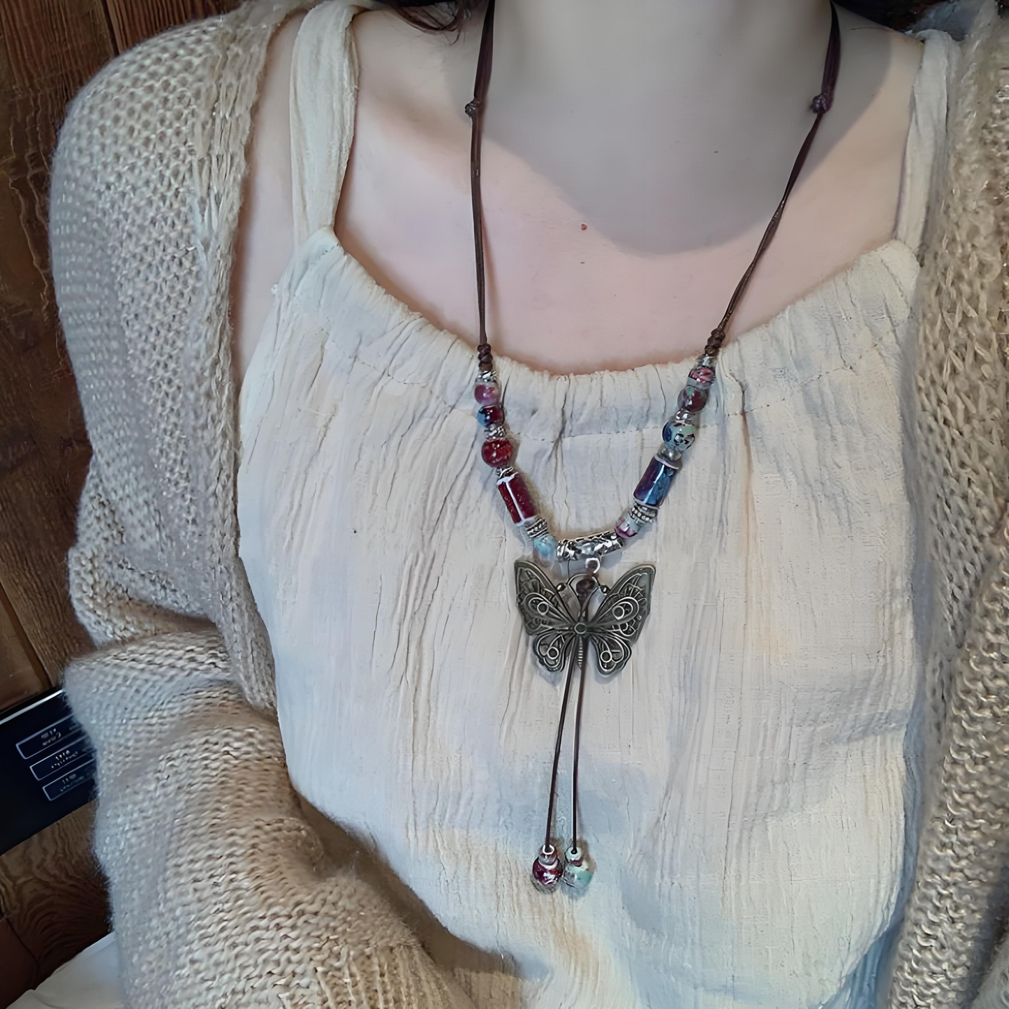 Spring Limited Edition Butterfly Necklace