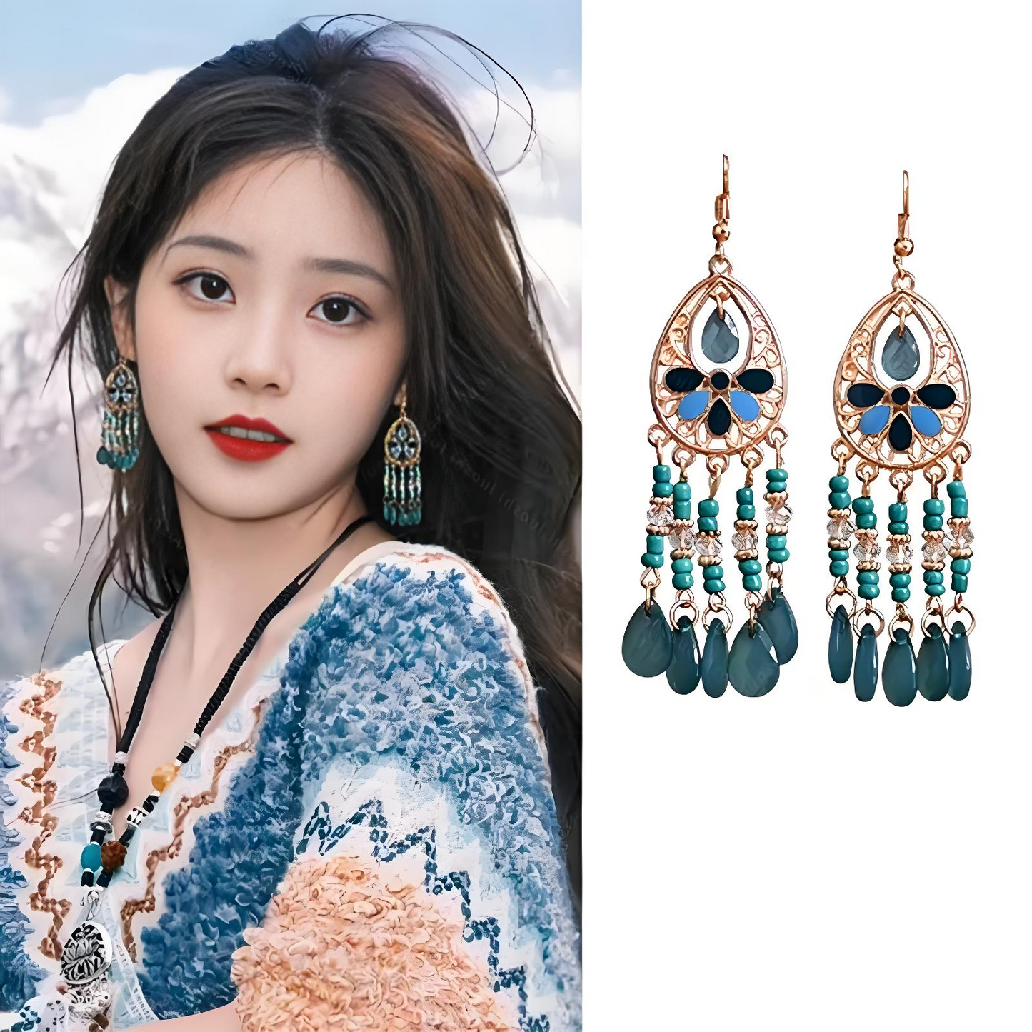 Spring Limited Edition Ethnic Earrings