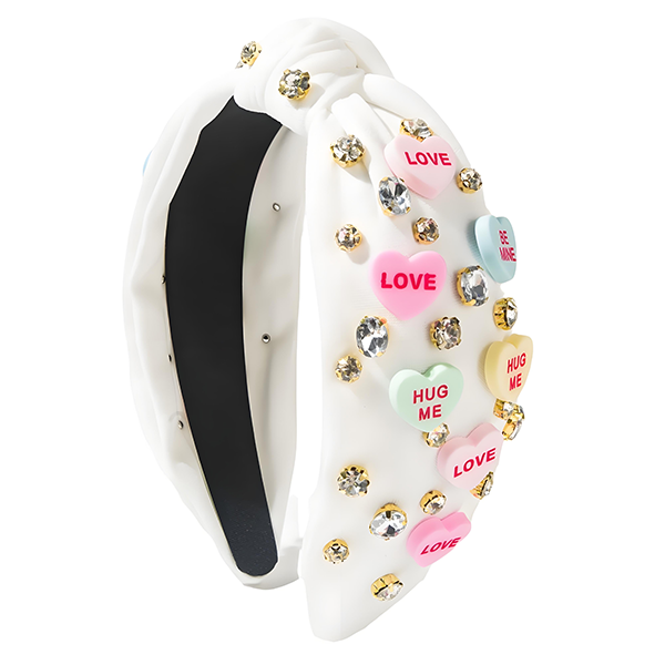 Valentine's Day letter headband