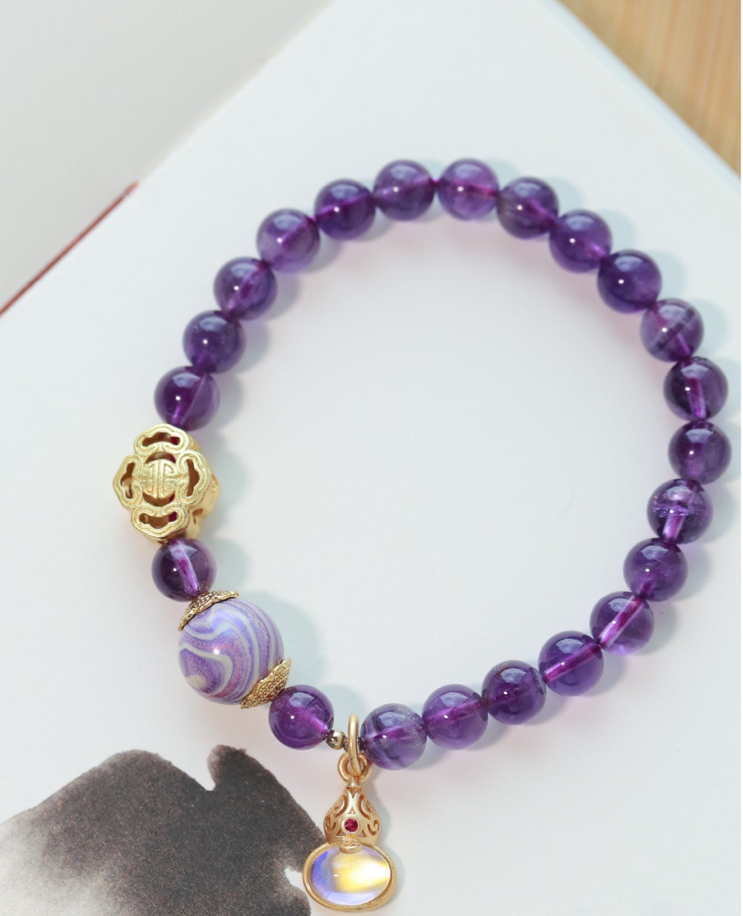 Amethyst bracelet