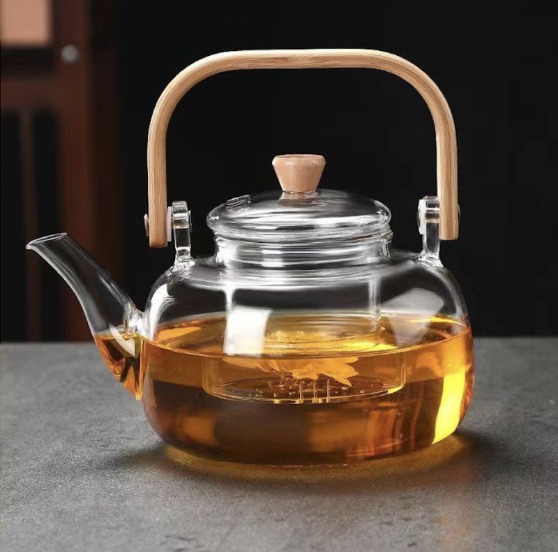 GLASS TEAPOT