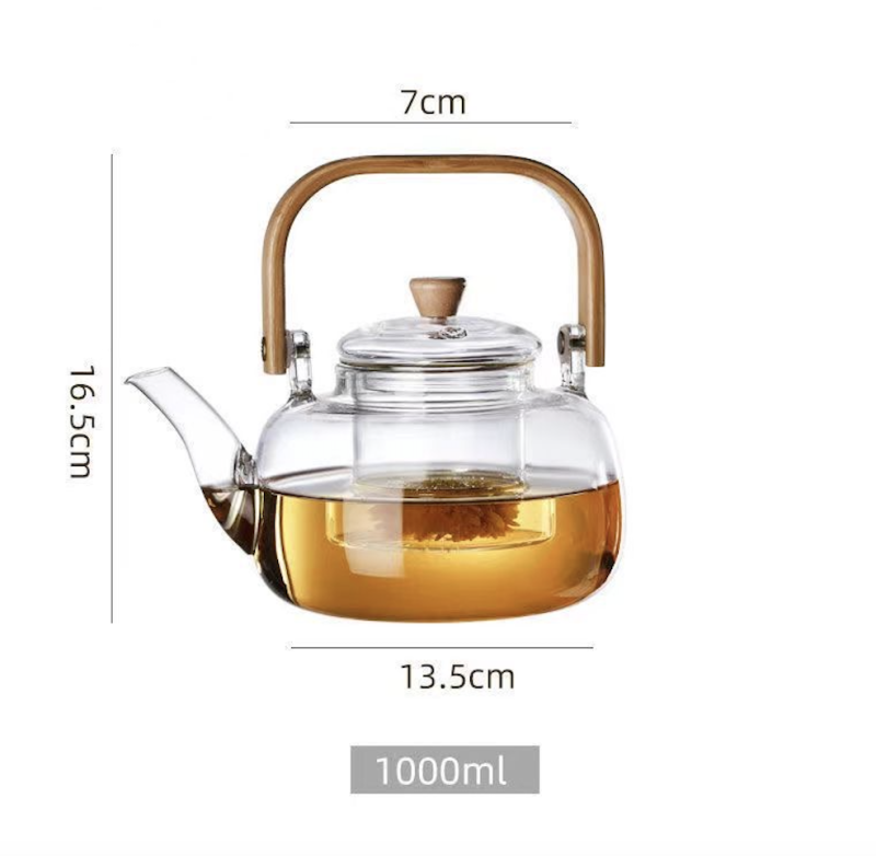 GLASS TEAPOT