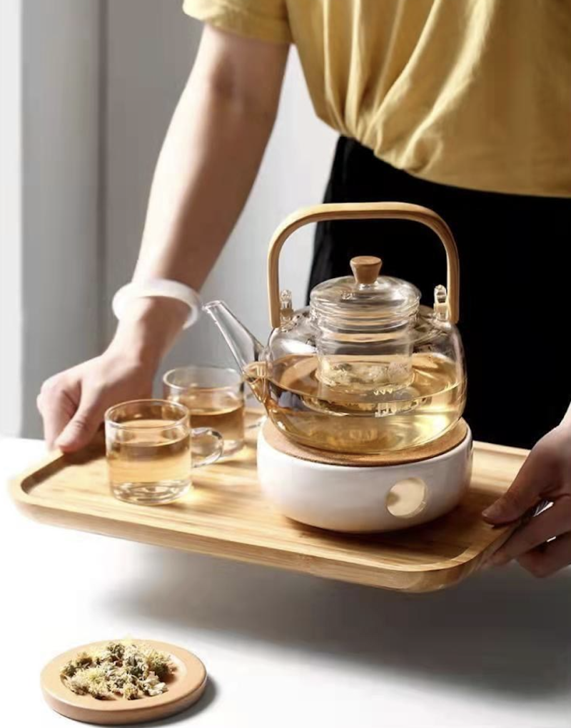 GLASS TEAPOT