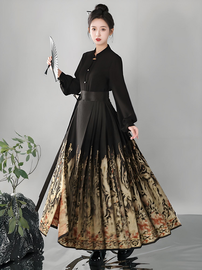Black Horse Skirt