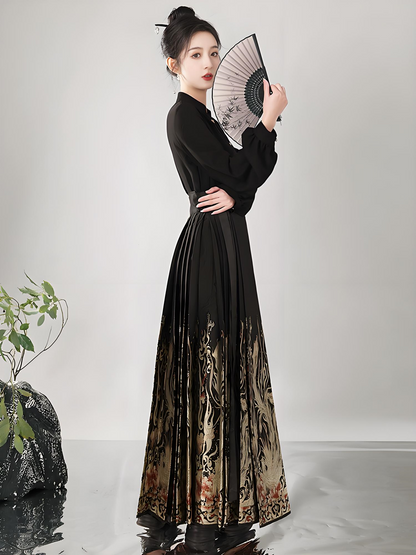 Black Horse Skirt