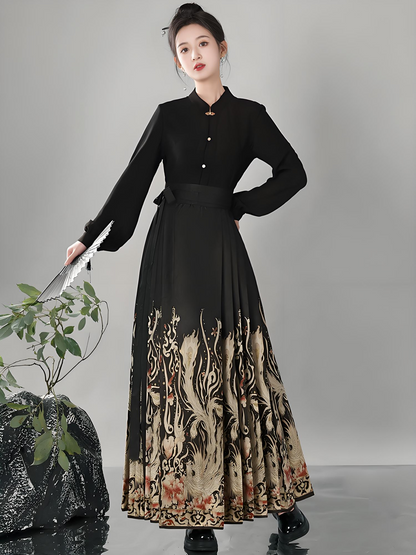 Black Horse Skirt