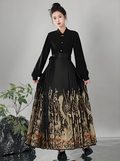 Black Horse Skirt