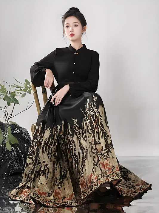 Black Horse Skirt