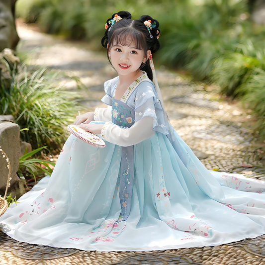 Children's Blue Hanfu