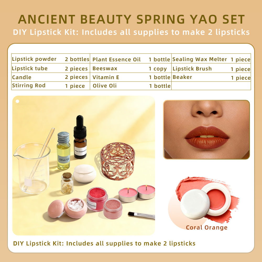 DIY Lipstick Kit Make Custom Rouge Lipstick with Video Tutorial | CHACH