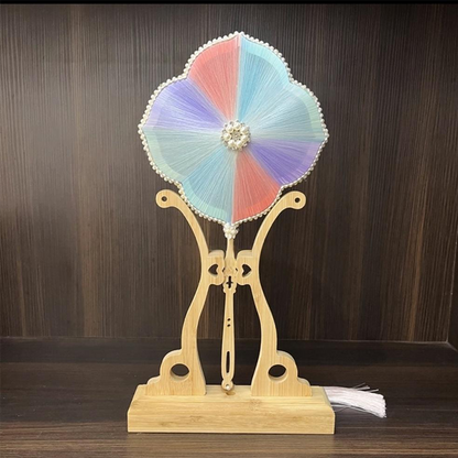 Handcrafted Mulberry Silk Fan (Free Shipping)