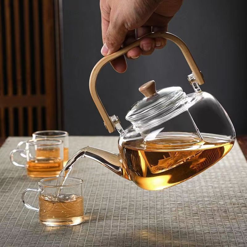 GLASS TEAPOT