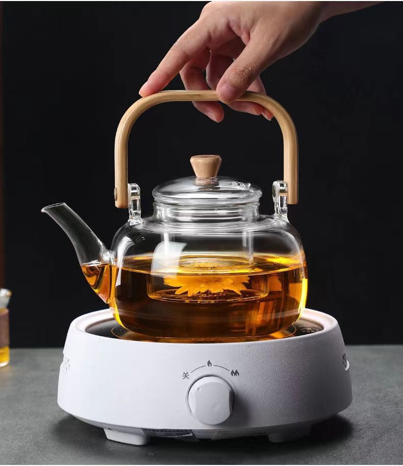 GLASS TEAPOT