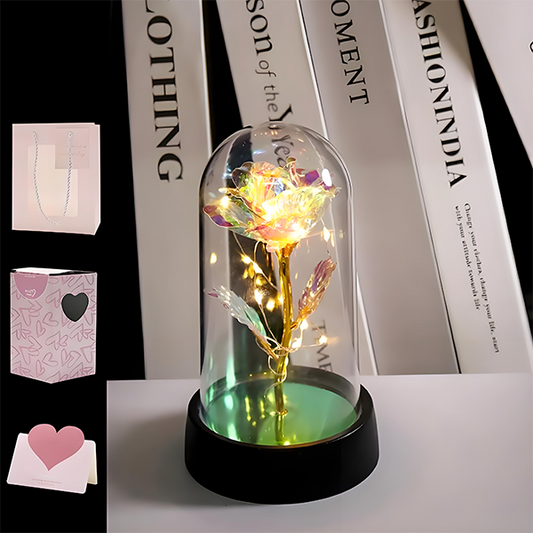 Mother's Day Rose Gift  Galaxy Rose Eternal Crystal Flower