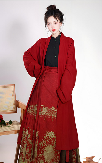 Red Horse Face Skirt