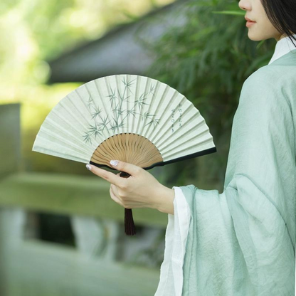 Spring Limited Edition Bamboo Fan