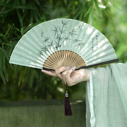 Spring Limited Edition Bamboo Fan