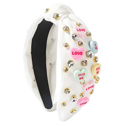 Valentine's Day letter headband