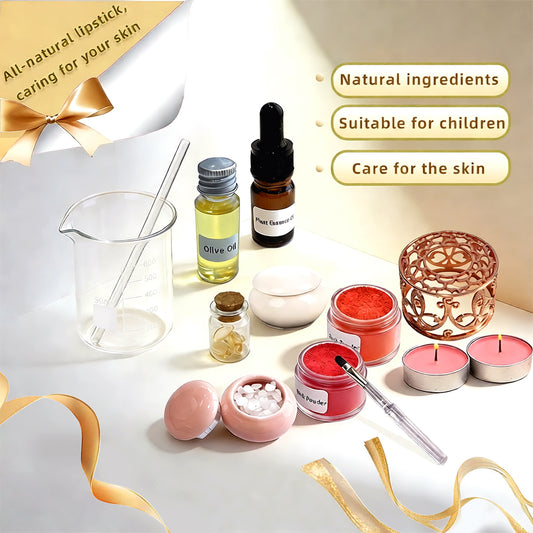 Rouge lipstick DIY material package