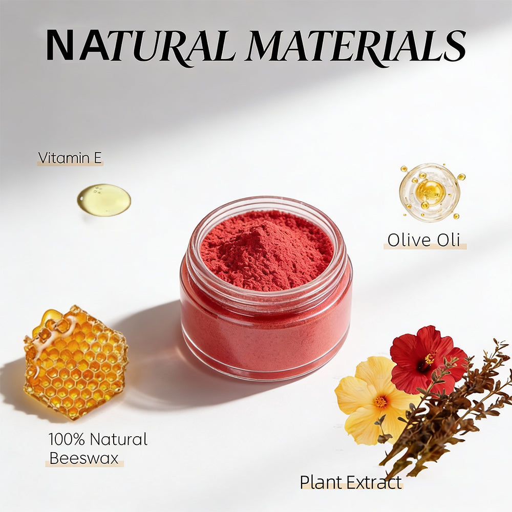 Rouge lipstick DIY material package